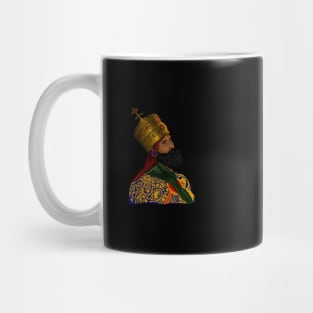 Ethiopian Emperor King, Ethiopia Colors Mug